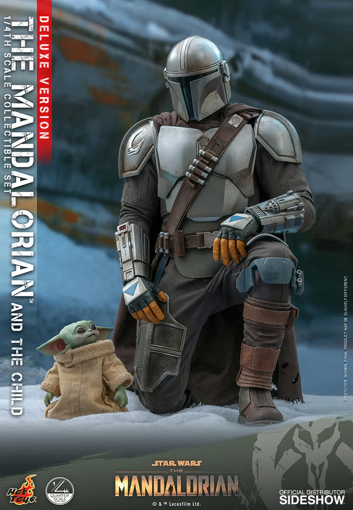 New Arrivals Hot Toys The Mandalorian™ And The Child / Grogu™ (Deluxe Version) - 1/4 Scale 25 New Arrivals Hot Toys The Mandalorian™ And The Child / Grogu™ (Deluxe Version) - 1/4 Scale