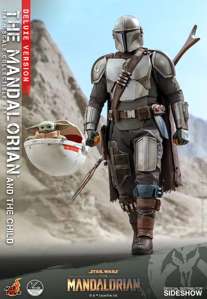 New Arrivals Hot Toys The Mandalorian™ And The Child / Grogu™ (Deluxe Version) - 1/4 Scale 22 New Arrivals Hot Toys The Mandalorian™ And The Child / Grogu™ (Deluxe Version) - 1/4 Scale