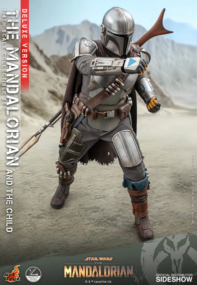 New Arrivals Hot Toys The Mandalorian™ And The Child / Grogu™ (Deluxe Version) - 1/4 Scale 14 New Arrivals Hot Toys The Mandalorian™ And The Child / Grogu™ (Deluxe Version) - 1/4 Scale