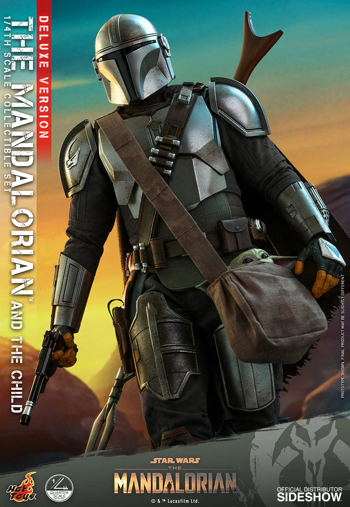 New Arrivals Hot Toys The Mandalorian™ And The Child / Grogu™ (Deluxe Version) - 1/4 Scale 20 New Arrivals Hot Toys The Mandalorian™ And The Child / Grogu™ (Deluxe Version) - 1/4 Scale