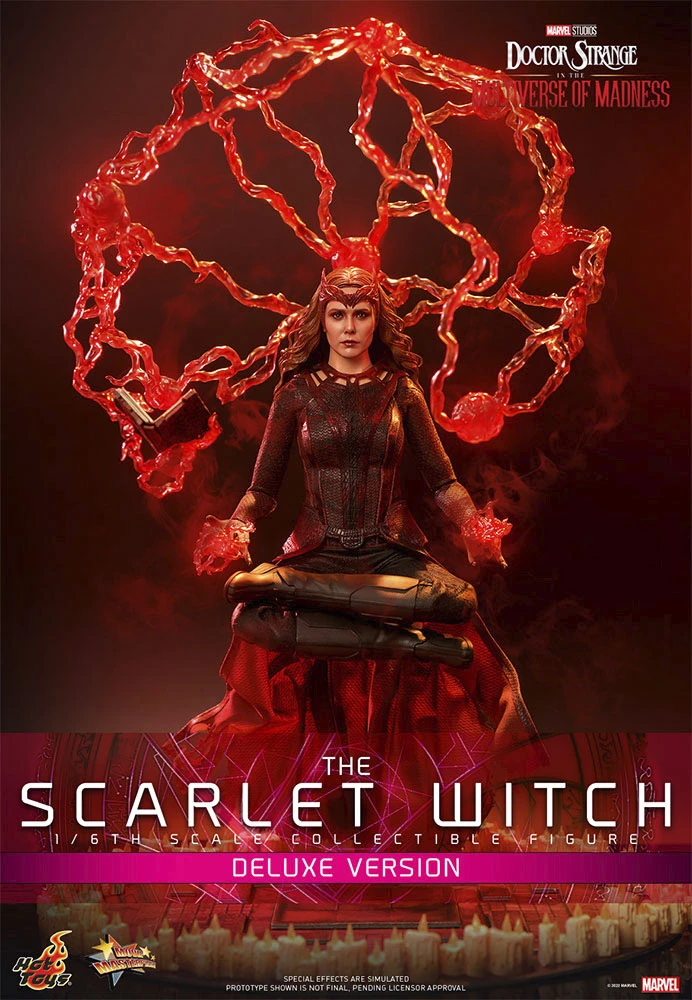 Hot Toys - 1/6 Scale Figure - The Scarlet Witch (Deluxe Version) - Doctor Strange In The Multiverse Of Madness 3 Hot Toys - 1/6 Scale Figure - The Scarlet Witch (Deluxe Version) - Doctor Strange In The Multiverse Of Madness