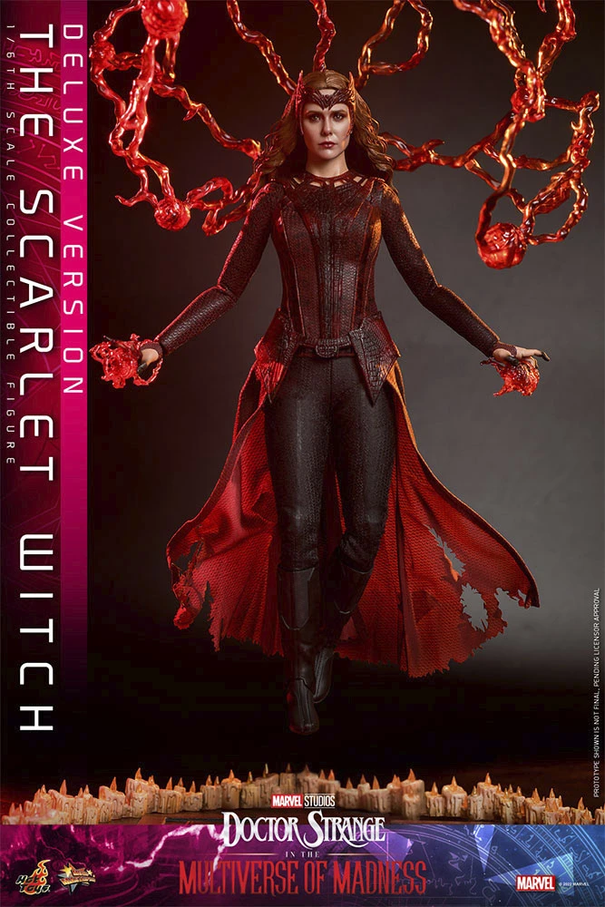 Hot Toys - 1/6 Scale Figure - The Scarlet Witch (Deluxe Version) - Doctor Strange In The Multiverse Of Madness 11 Hot Toys - 1/6 Scale Figure - The Scarlet Witch (Deluxe Version) - Doctor Strange In The Multiverse Of Madness
