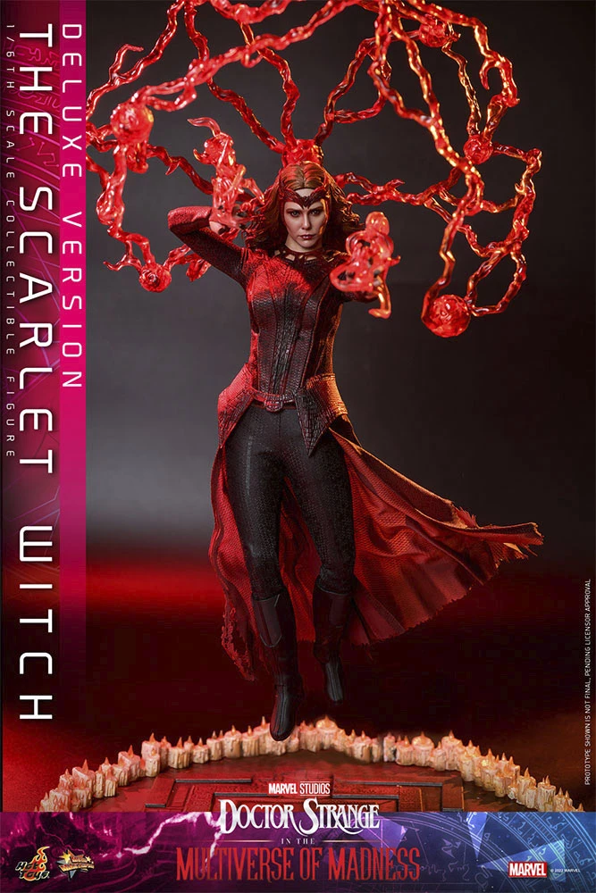Hot Toys - 1/6 Scale Figure - The Scarlet Witch (Deluxe Version) - Doctor Strange In The Multiverse Of Madness 12 Hot Toys - 1/6 Scale Figure - The Scarlet Witch (Deluxe Version) - Doctor Strange In The Multiverse Of Madness