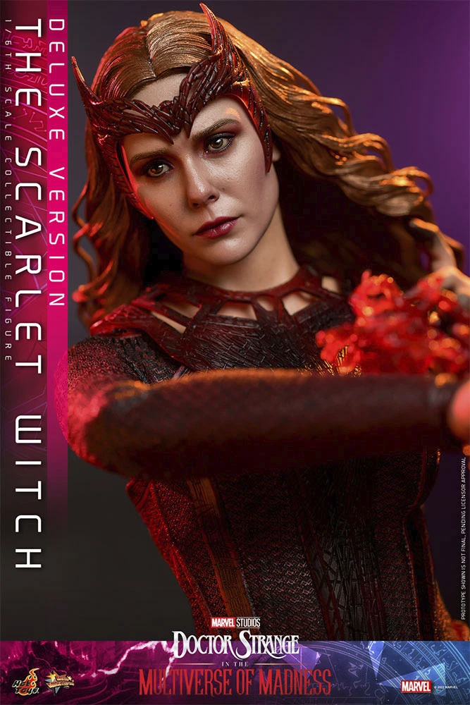 Hot Toys - 1/6 Scale Figure - The Scarlet Witch (Deluxe Version) - Doctor Strange In The Multiverse Of Madness 5 Hot Toys - 1/6 Scale Figure - The Scarlet Witch (Deluxe Version) - Doctor Strange In The Multiverse Of Madness