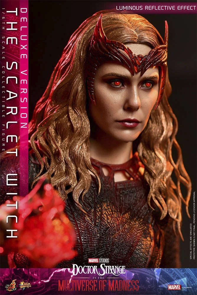 Hot Toys - 1/6 Scale Figure - The Scarlet Witch (Deluxe Version) - Doctor Strange In The Multiverse Of Madness 6 Hot Toys - 1/6 Scale Figure - The Scarlet Witch (Deluxe Version) - Doctor Strange In The Multiverse Of Madness