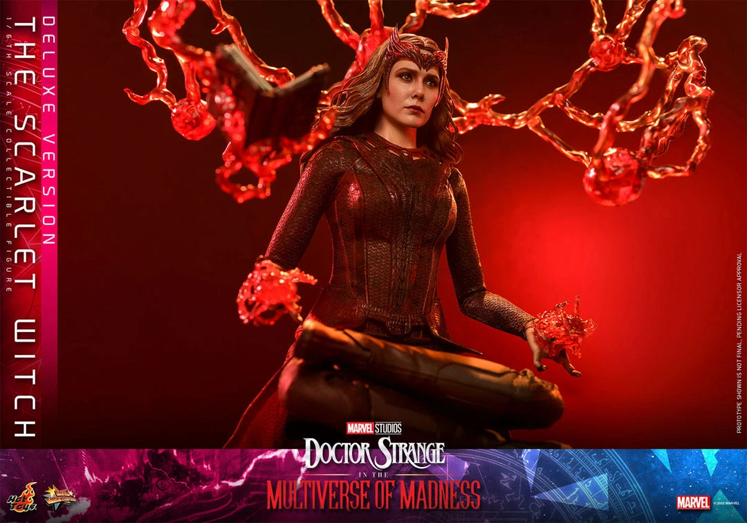 Hot Toys - 1/6 Scale Figure - The Scarlet Witch (Deluxe Version) - Doctor Strange In The Multiverse Of Madness 7 Hot Toys - 1/6 Scale Figure - The Scarlet Witch (Deluxe Version) - Doctor Strange In The Multiverse Of Madness