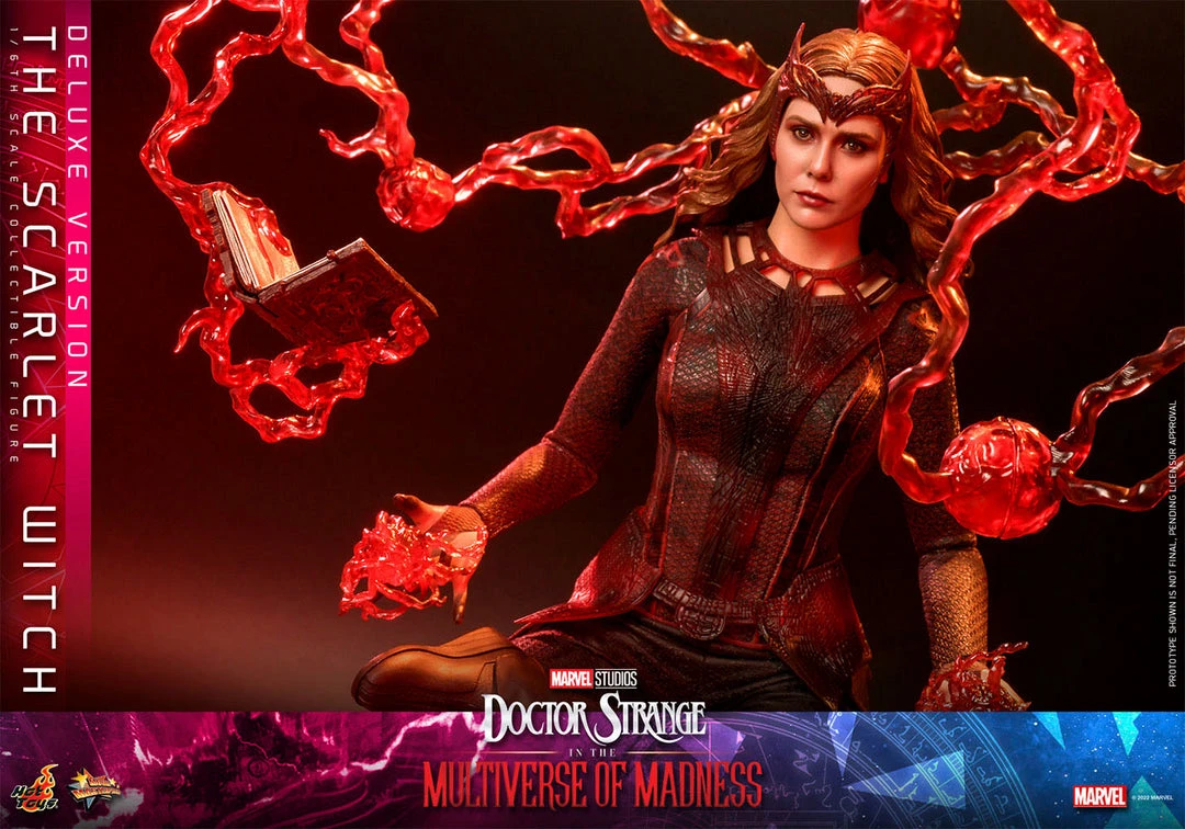 Hot Toys - 1/6 Scale Figure - The Scarlet Witch (Deluxe Version) - Doctor Strange In The Multiverse Of Madness 10 Hot Toys - 1/6 Scale Figure - The Scarlet Witch (Deluxe Version) - Doctor Strange In The Multiverse Of Madness