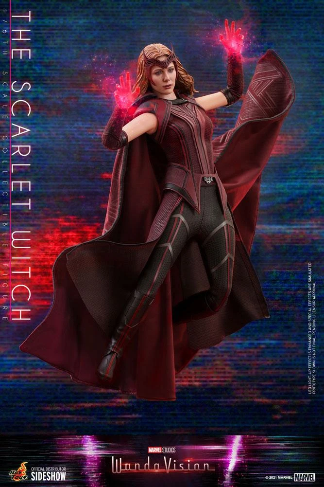 Pre-Orders Hot Toys TV Masterpiece 1/6 Scale Figure - The Scarlet Witch (WandaVision) 7 Pre-Orders Hot Toys TV Masterpiece 1/6 Scale Figure - The Scarlet Witch (WandaVision)