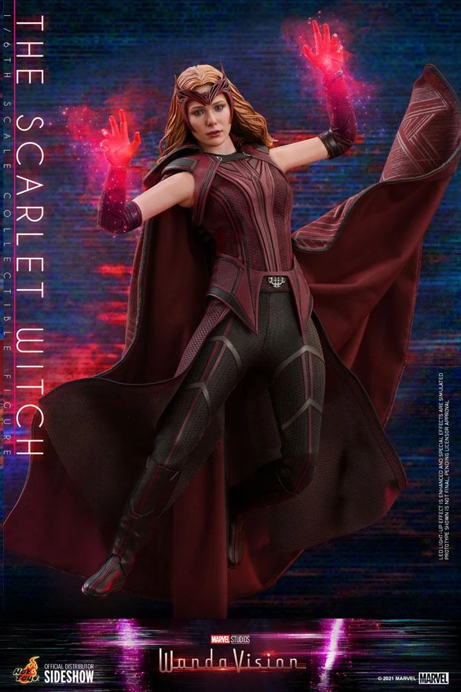 Pre-Orders Hot Toys TV Masterpiece 1/6 Scale Figure - The Scarlet Witch (WandaVision) 6 Pre-Orders Hot Toys TV Masterpiece 1/6 Scale Figure - The Scarlet Witch (WandaVision)