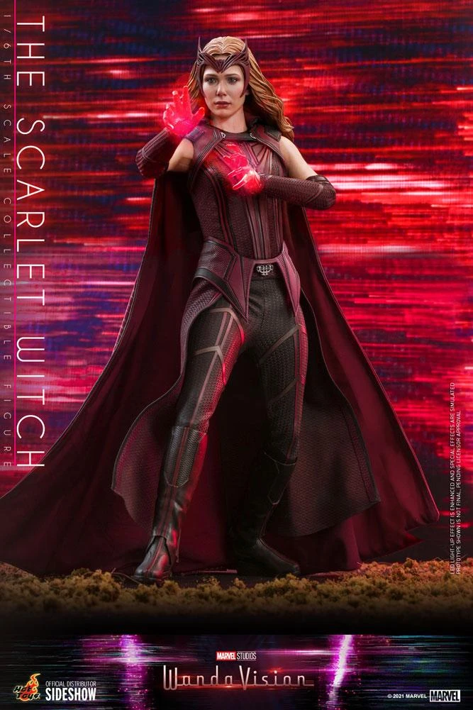 Pre-Orders Hot Toys TV Masterpiece 1/6 Scale Figure - The Scarlet Witch (WandaVision) 12 Pre-Orders Hot Toys TV Masterpiece 1/6 Scale Figure - The Scarlet Witch (WandaVision)