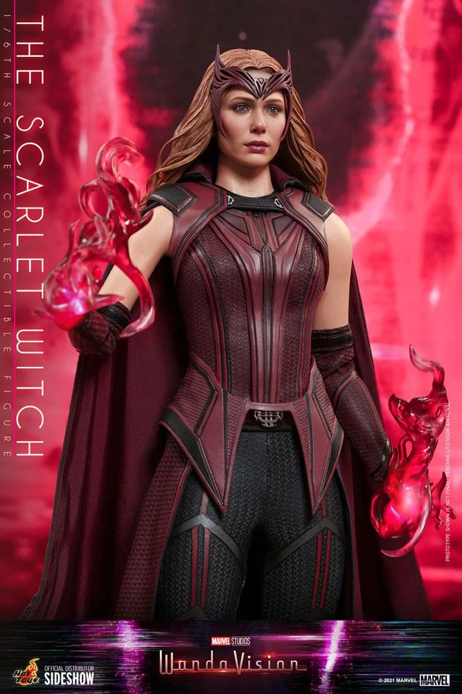 Pre-Orders Hot Toys TV Masterpiece 1/6 Scale Figure - The Scarlet Witch (WandaVision) 15 Pre-Orders Hot Toys TV Masterpiece 1/6 Scale Figure - The Scarlet Witch (WandaVision)