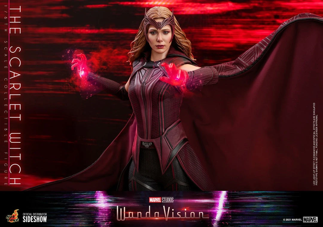 Pre-Orders Hot Toys TV Masterpiece 1/6 Scale Figure - The Scarlet Witch (WandaVision) 21 Pre-Orders Hot Toys TV Masterpiece 1/6 Scale Figure - The Scarlet Witch (WandaVision)