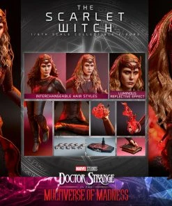 Hot Toys - 1/6 Scale Figure - The Scarlet Witch - Doctor Strange In The Multiverse Of Madness Pre-Orders 16 Hot Toys - 1/6 Scale Figure - The Scarlet Witch - Doctor Strange In The Multiverse Of Madness Pre-Orders
