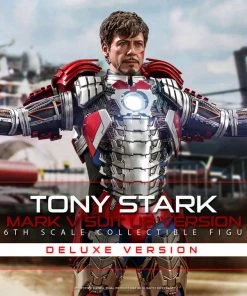 Pre-Orders Hot Toys Sixth Scale Figure - Tony Stark (Mark V Suit Up Version) Deluxe Ver. - (Iron Man 2)