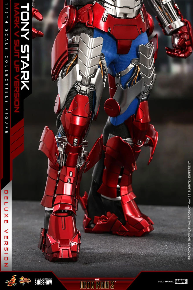 Pre-Orders Hot Toys Sixth Scale Figure - Tony Stark (Mark V Suit Up Version) Deluxe Ver. - (Iron Man 2) 17 Pre-Orders Hot Toys Sixth Scale Figure - Tony Stark (Mark V Suit Up Version) Deluxe Ver. - (Iron Man 2)