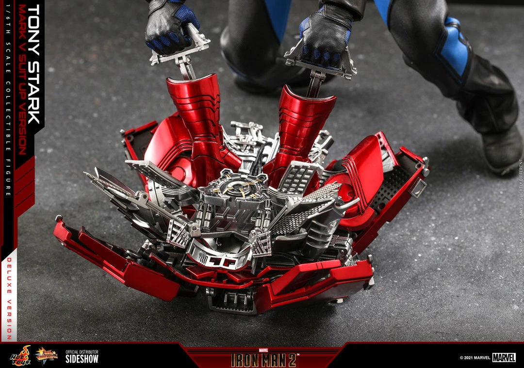 Pre-Orders Hot Toys Sixth Scale Figure - Tony Stark (Mark V Suit Up Version) Deluxe Ver. - (Iron Man 2) 12 Pre-Orders Hot Toys Sixth Scale Figure - Tony Stark (Mark V Suit Up Version) Deluxe Ver. - (Iron Man 2)