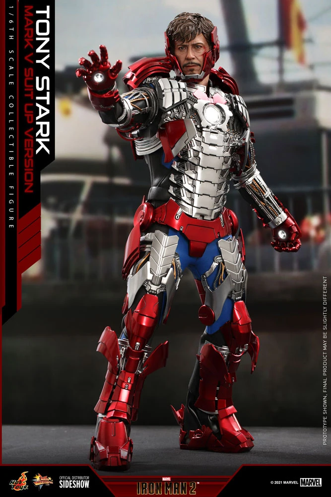 Pre-Orders Hot Toys Sixth Scale Figure - Tony Stark (Mark V Suit Up Version) Standard Ed. - (Iron Man 2) 14 Pre-Orders Hot Toys Sixth Scale Figure - Tony Stark (Mark V Suit Up Version) Standard Ed. - (Iron Man 2)