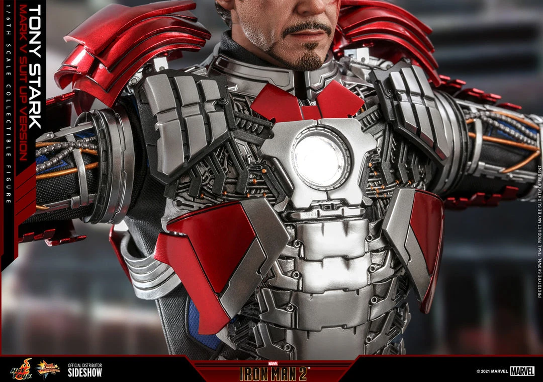 Pre-Orders Hot Toys Sixth Scale Figure - Tony Stark (Mark V Suit Up Version) Standard Ed. - (Iron Man 2) 10 Pre-Orders Hot Toys Sixth Scale Figure - Tony Stark (Mark V Suit Up Version) Standard Ed. - (Iron Man 2)