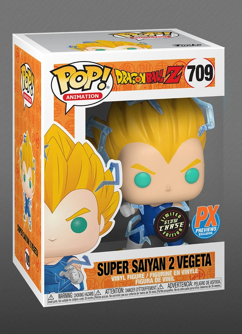 Funko Pop! Animation Dragon Ball Super Saiyan 2 Vegeta PX Exclusive - Glow In The Dark Chase Anime 4 Funko Pop! Animation Dragon Ball Super Saiyan 2 Vegeta PX Exclusive - Glow In The Dark Chase Anime