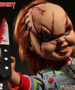 Mezco Toys Mezco Designer Series Mega Scale - Bride Of Chucky: Talking Scarred Chucky